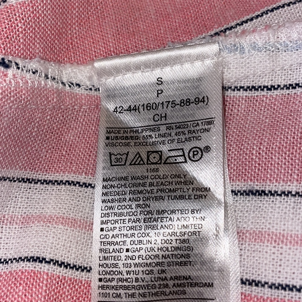 GAP Women’s Summer A-Line Halter dress S pink NWT - Picture 5 of 9